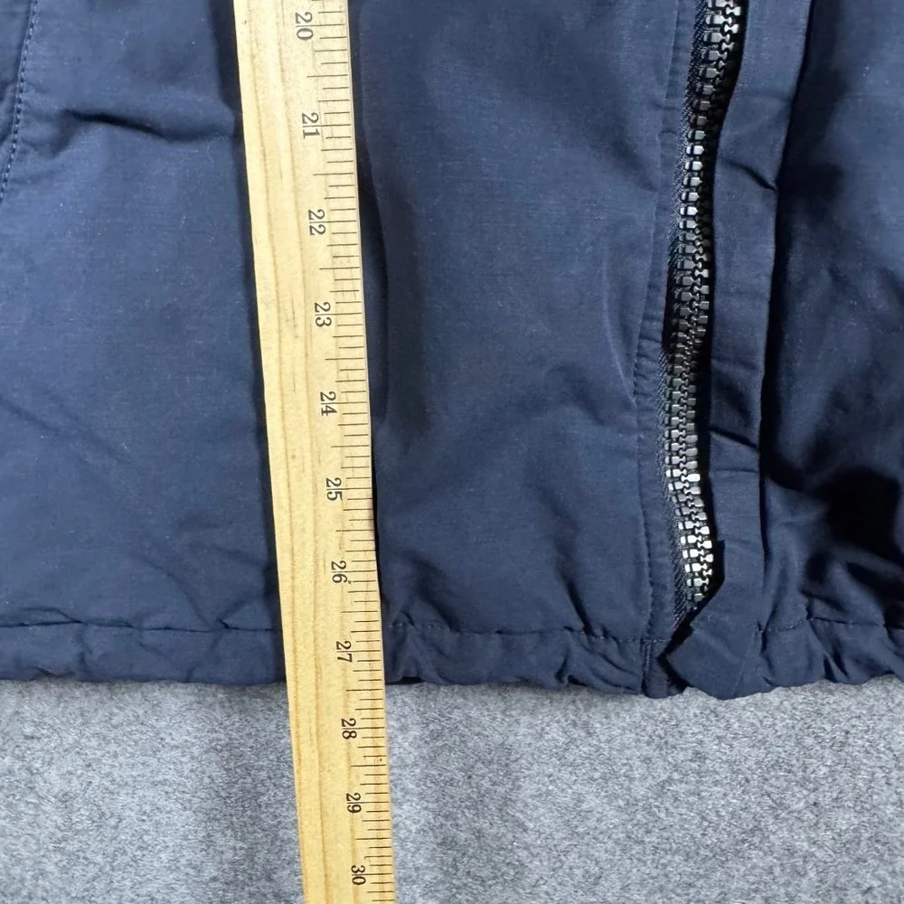 Polo Ralph Lauren Mens‎ XXL Navy Blue Full Zip Cotton Nylon Puffer Jacket Bomber
